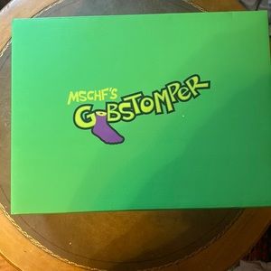 MSCF’S Gobstomper skate shoes size 7 mens 8.5 ladies.  Black lime green purple